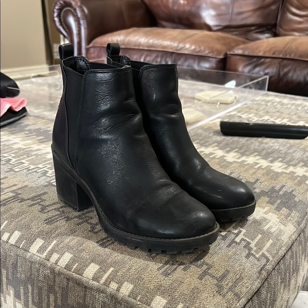 Women's Black Ankle Boots